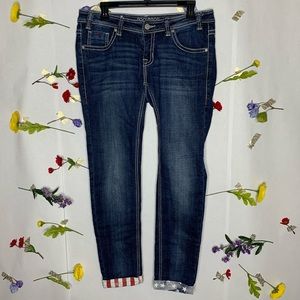 Rock & Roll Cowgirl Stars and Stripes Skinny’s